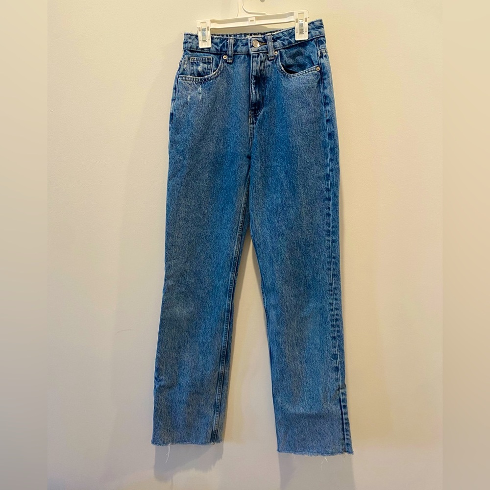 Highwaisted mom jeans